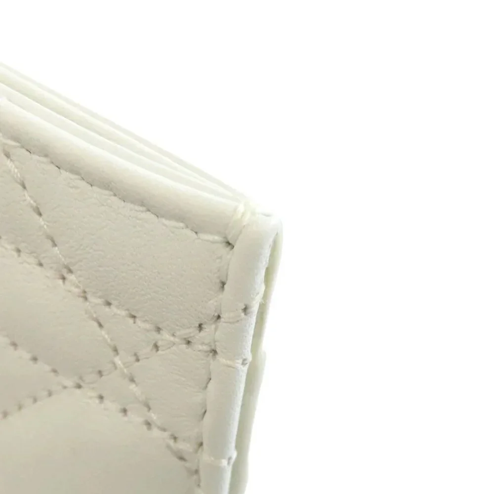 ❤️Authentic CHRISTIAN DIOR Card Case Heart Lady Dior Leather❤️